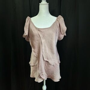 Violet & Claire Pink Blouse